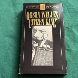 4/$10 ~ Citizen Kane 50th Anniversary VHS